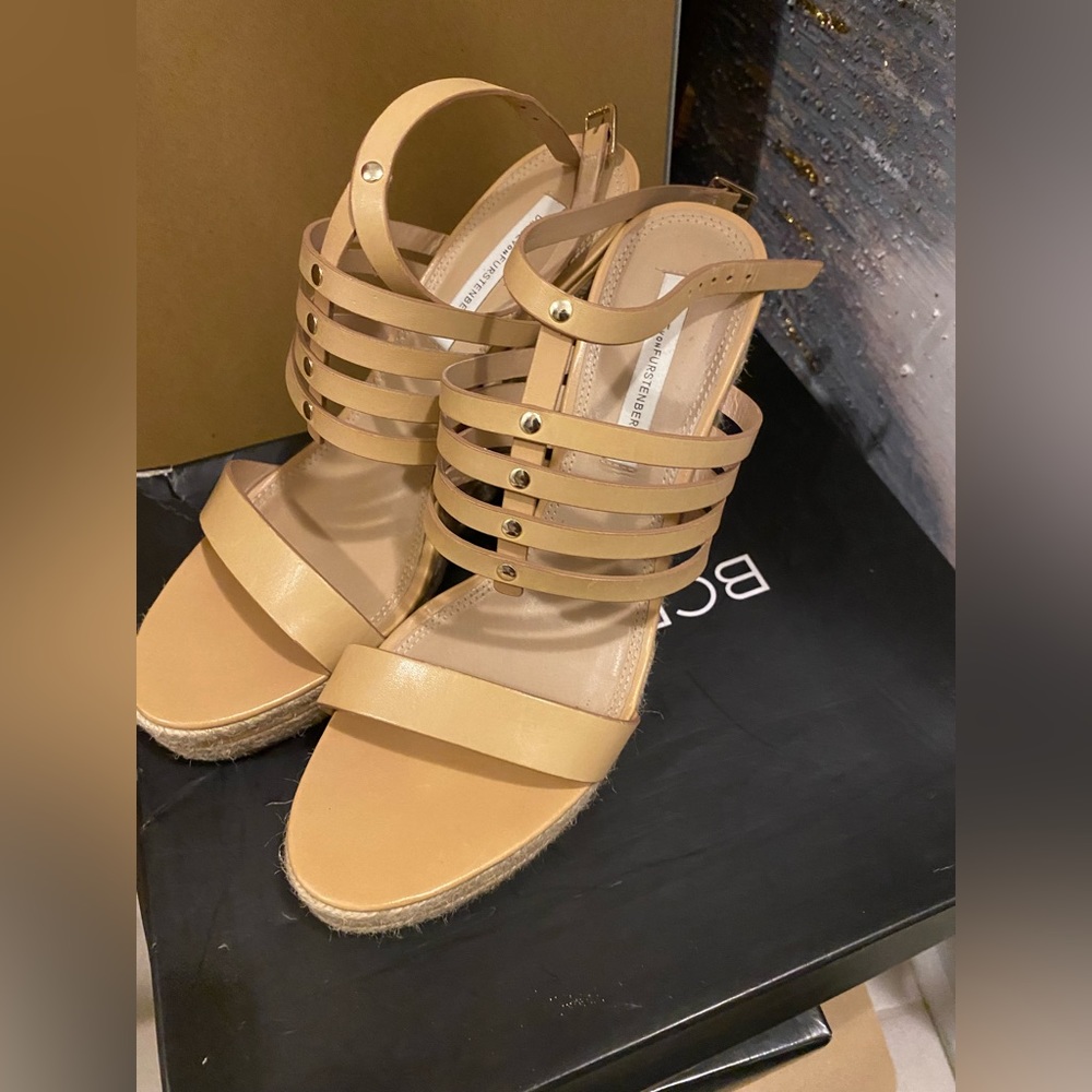 Diane von Furstenberg Gabby Wedge Sandal